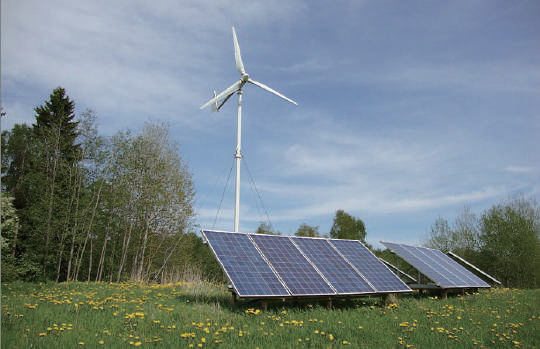 Ce este un sistem complementar de alimentare cu energie solară eoliană?